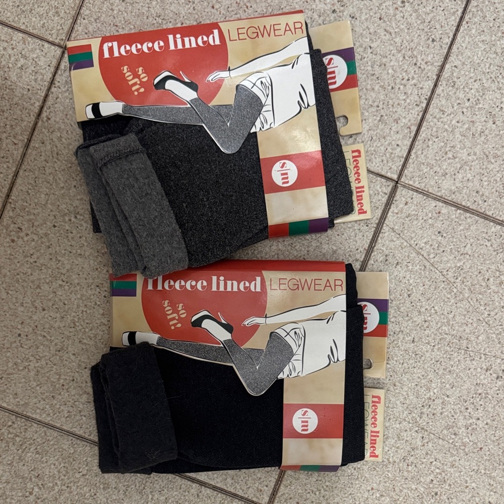 Fleece lined womens leggings